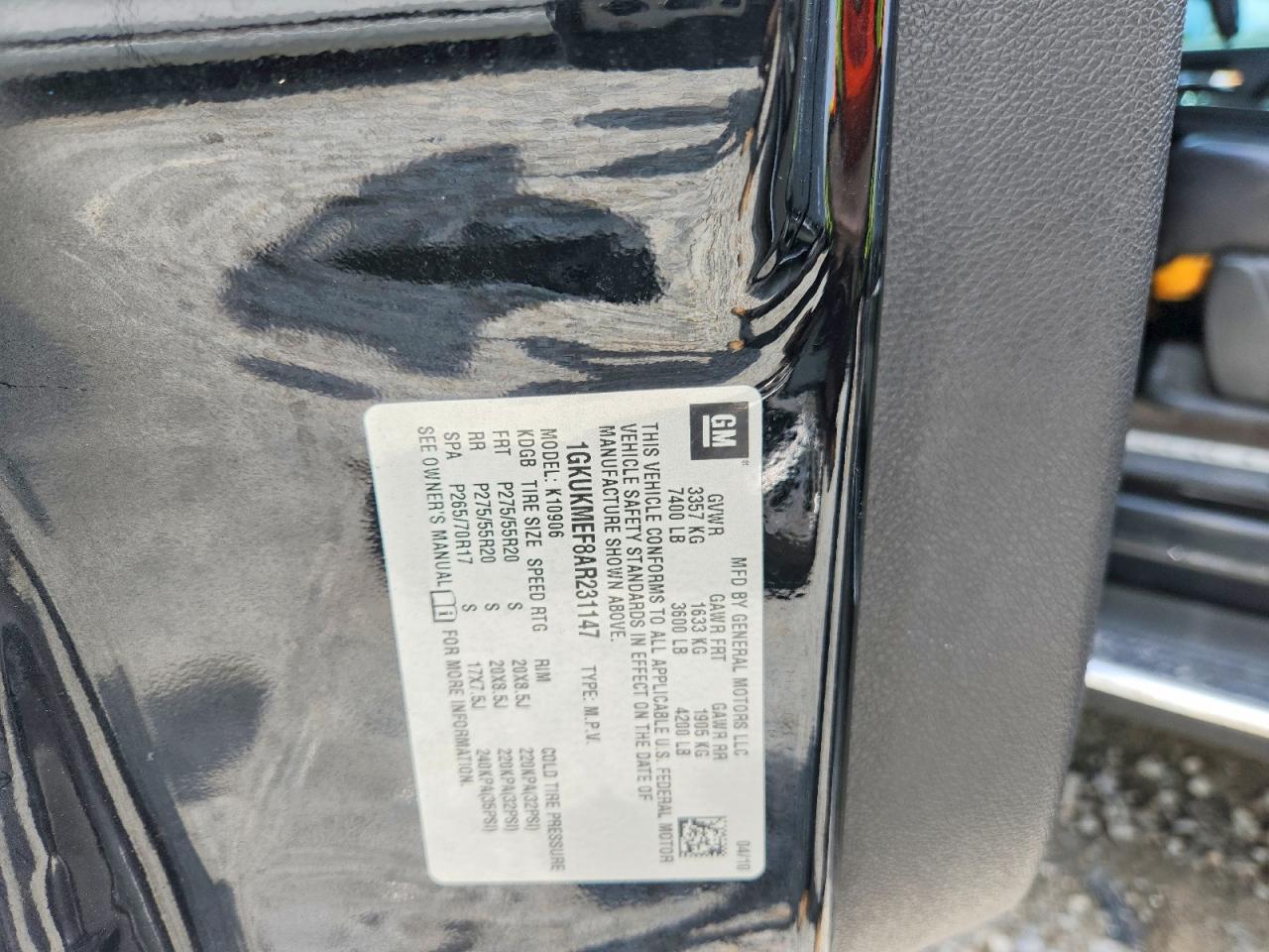 2010 GMC YUKON