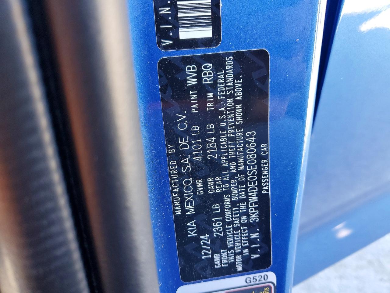 2025 KIA ALL OTHER