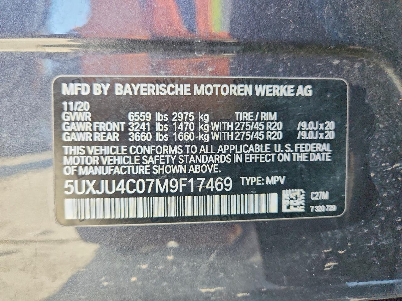 2021 BMW X5