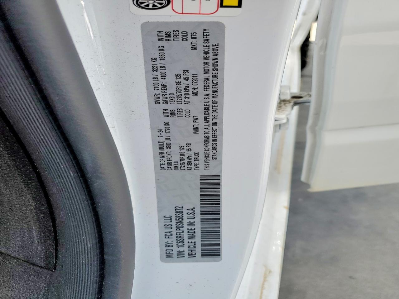 2025 RAM 1500