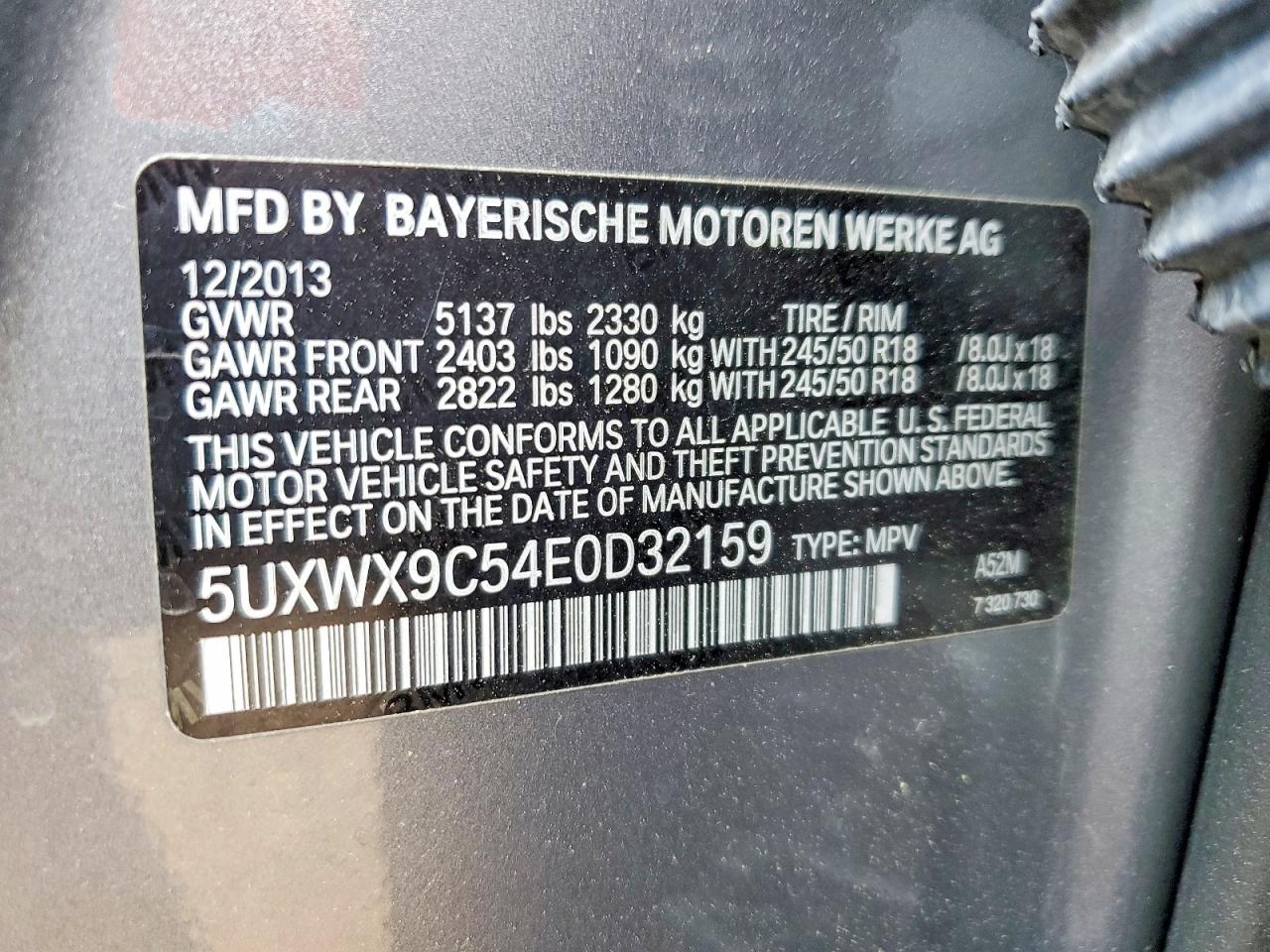 2014 BMW X3