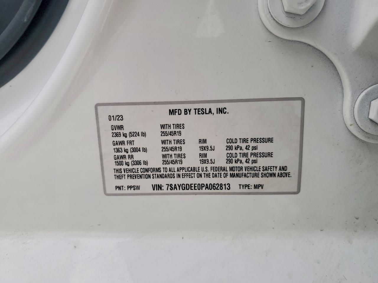 2023 TESLA MODEL Y