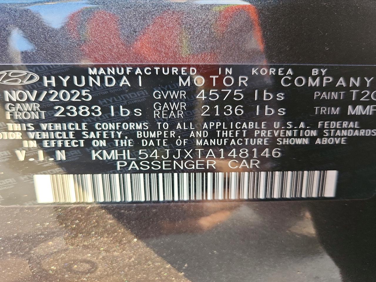 2026 HYUNDAI SONATA