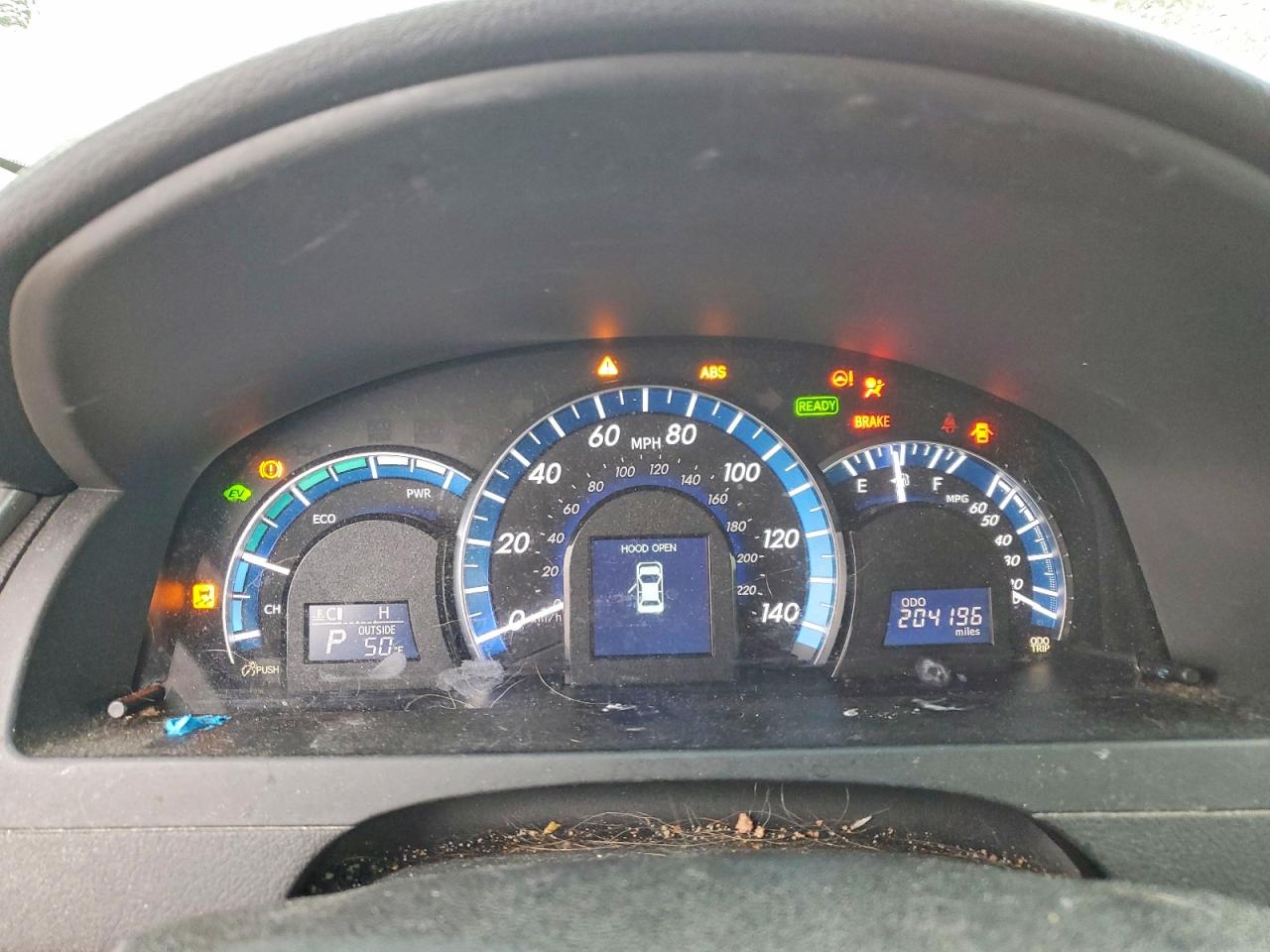 2012 TOYOTA CAMRY SOLA