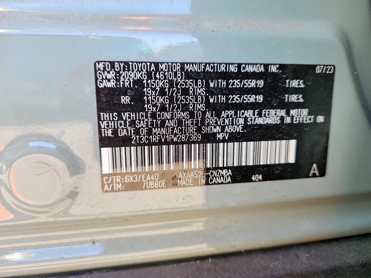 2023 TOYOTA RAV4