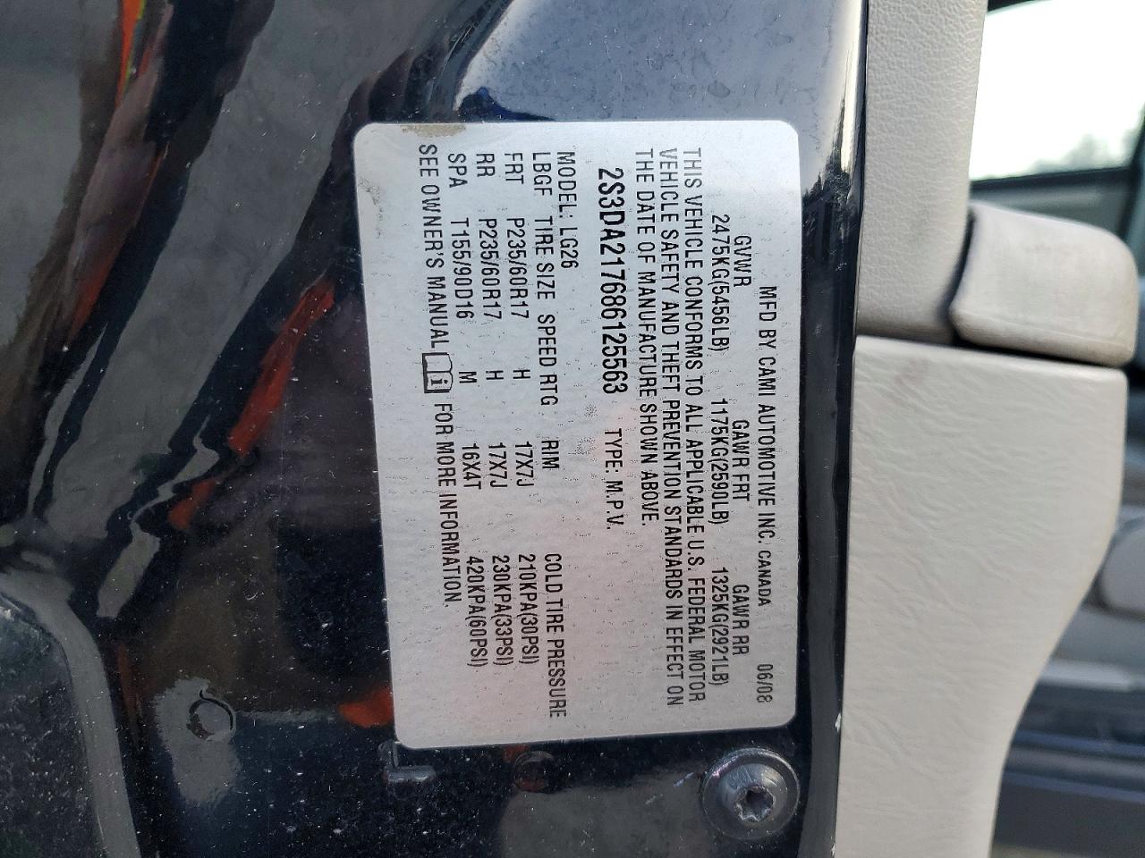 2008 SUZUKI XL7