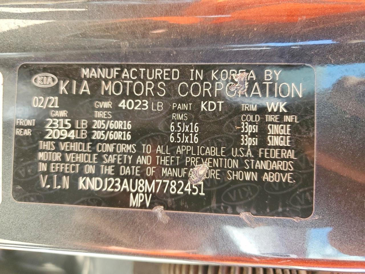 2021 KIA SOUL