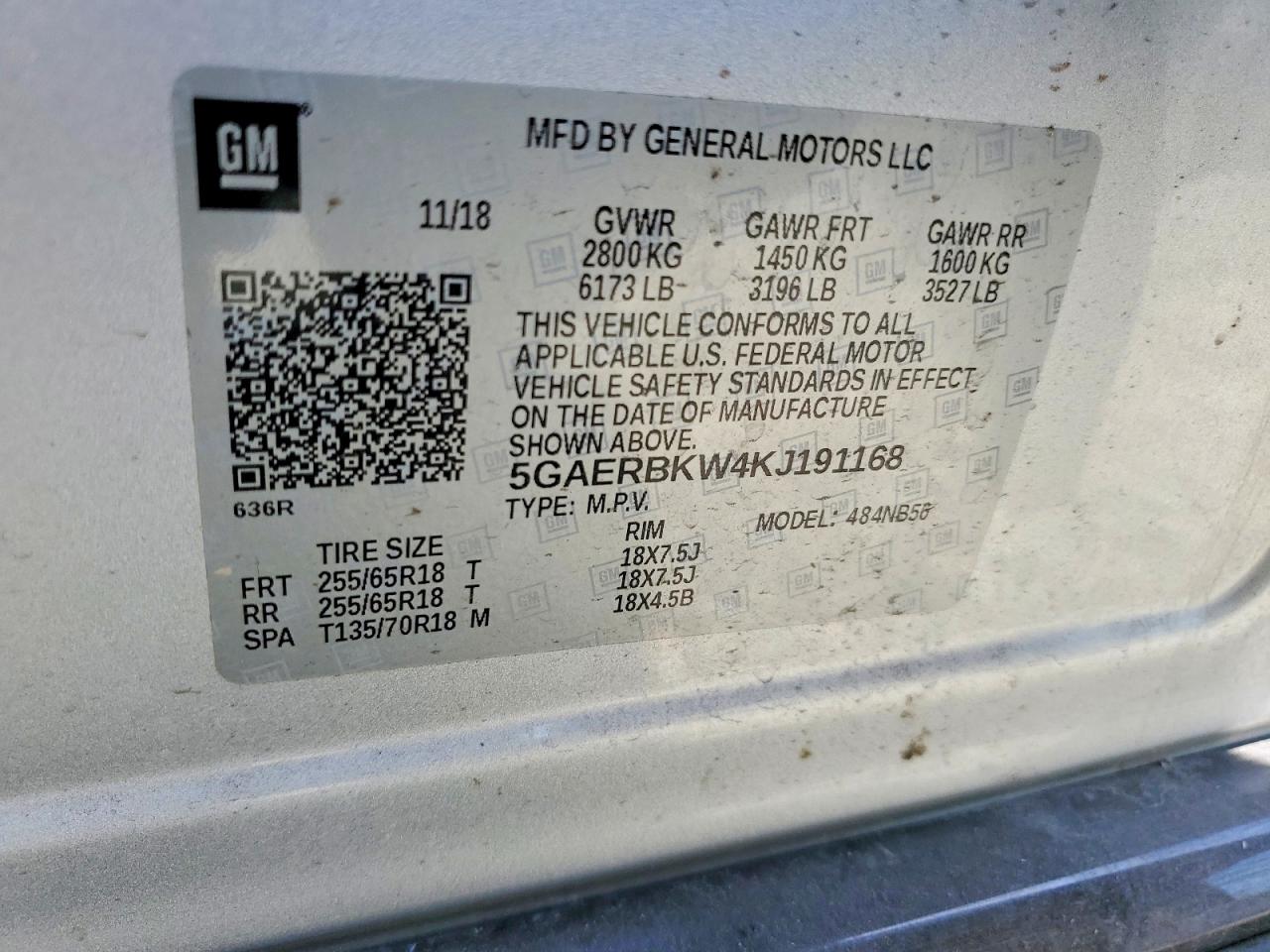 2019 BUICK ENCLAVE