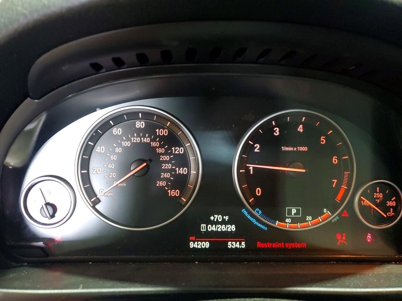 2016 BMW 5 SERIES