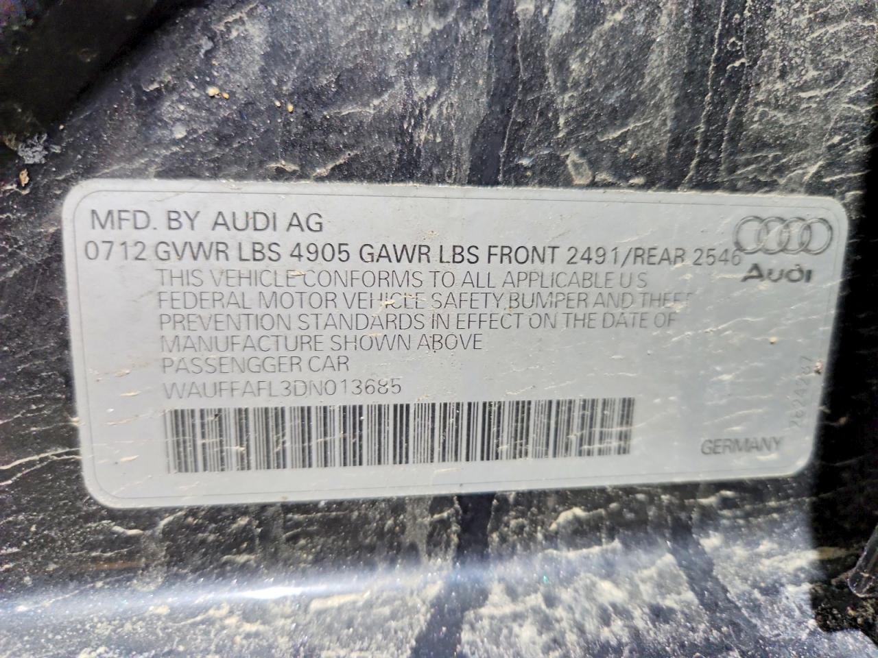 2013 AUDI A4