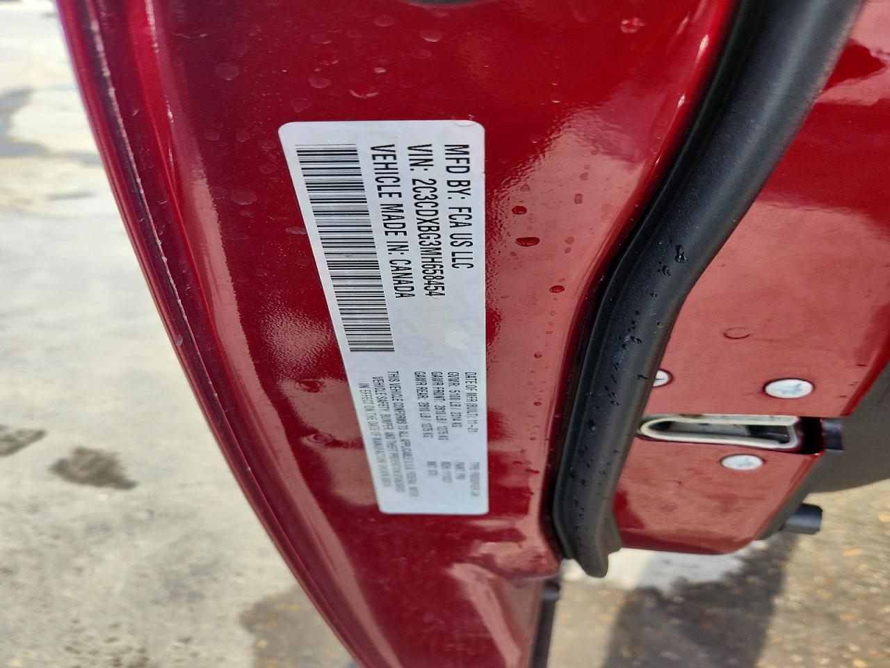 2021 DODGE CHARGER