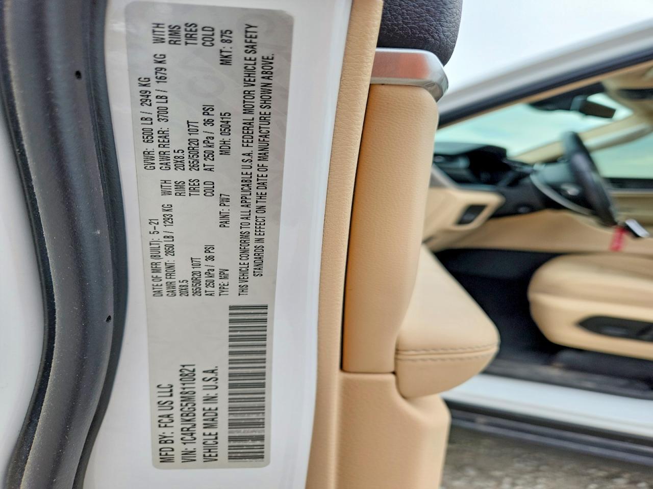 2021 JEEP CHEROKEE
