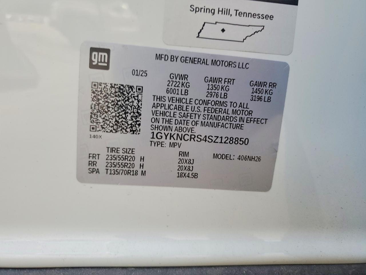 2025 CADILLAC XT5