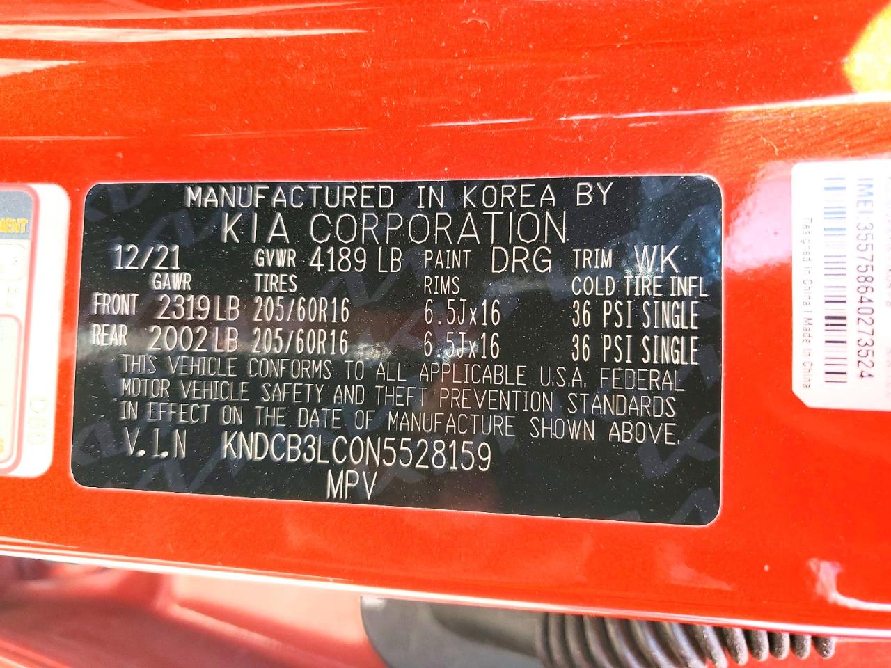 2022 KIA NIRO