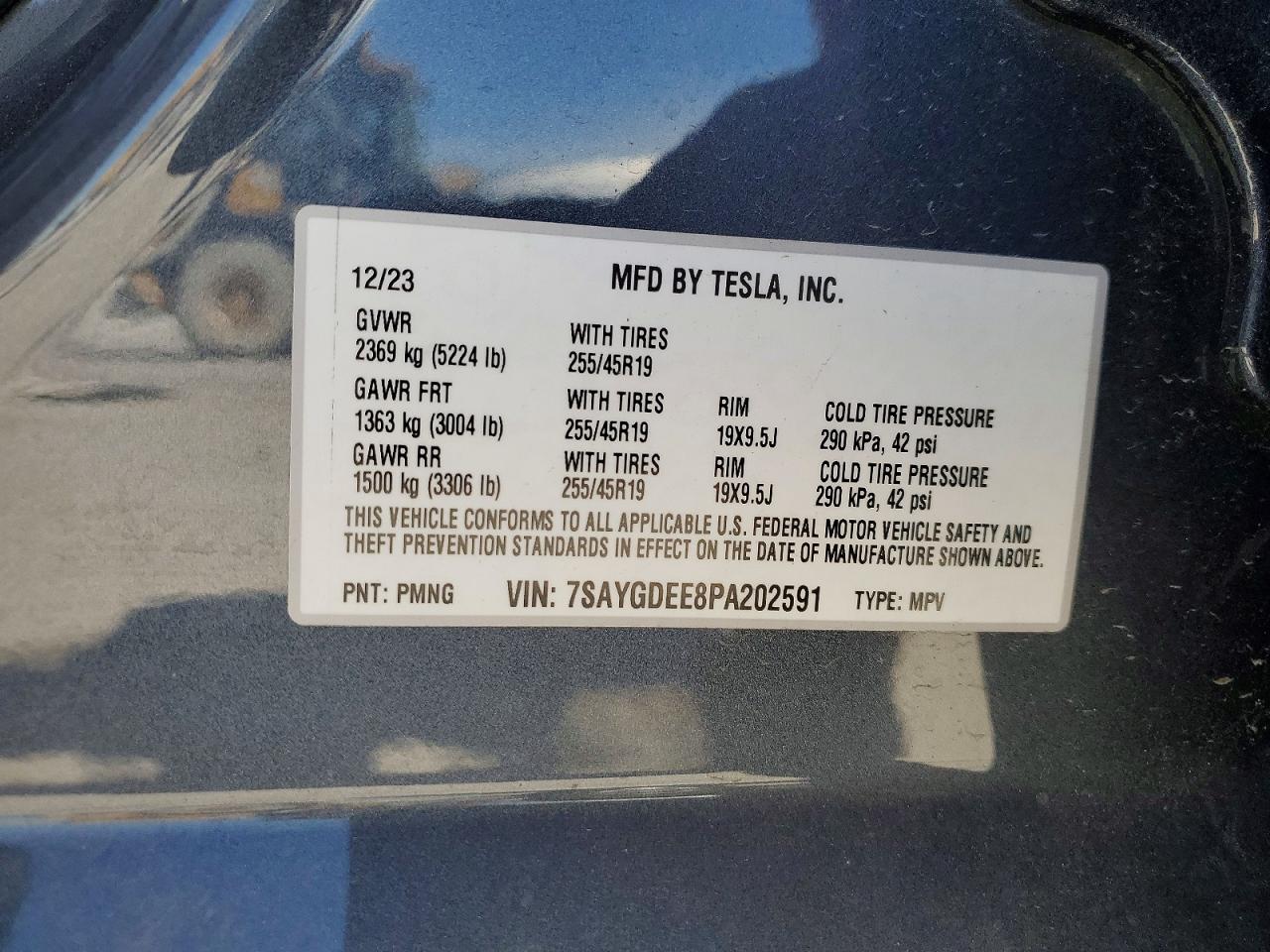 2023 TESLA MODEL Y
