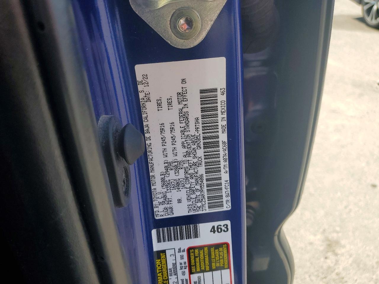 2023 TOYOTA TACOMA
