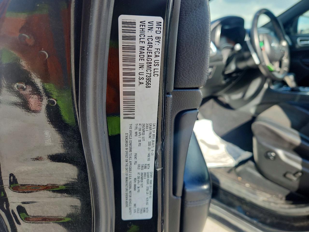 2021 JEEP CHEROKEE