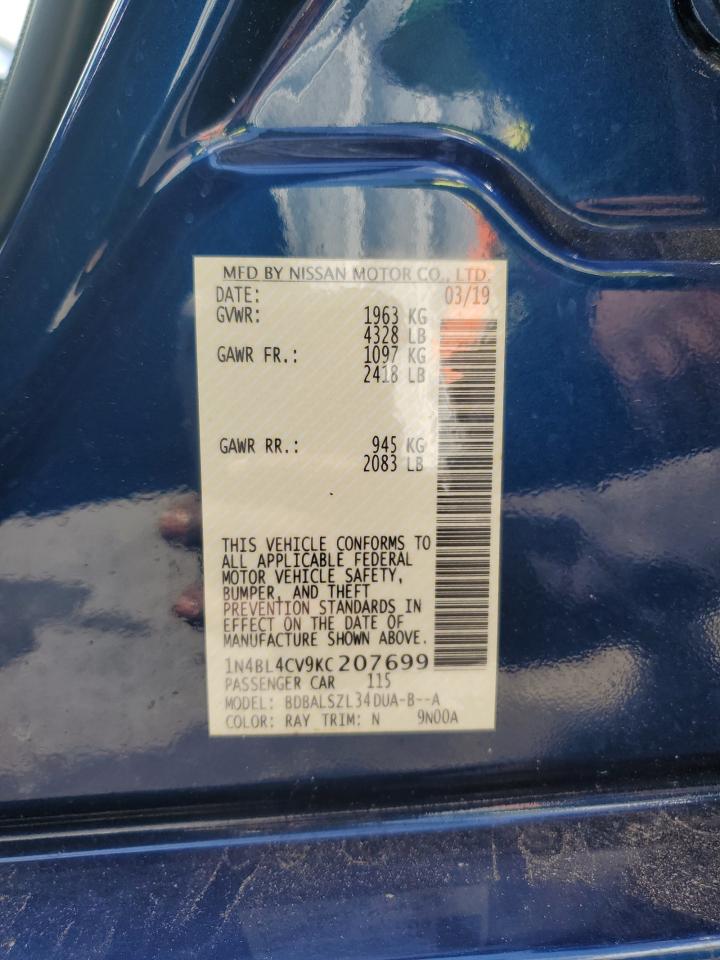 2019 NISSAN ALTIMA