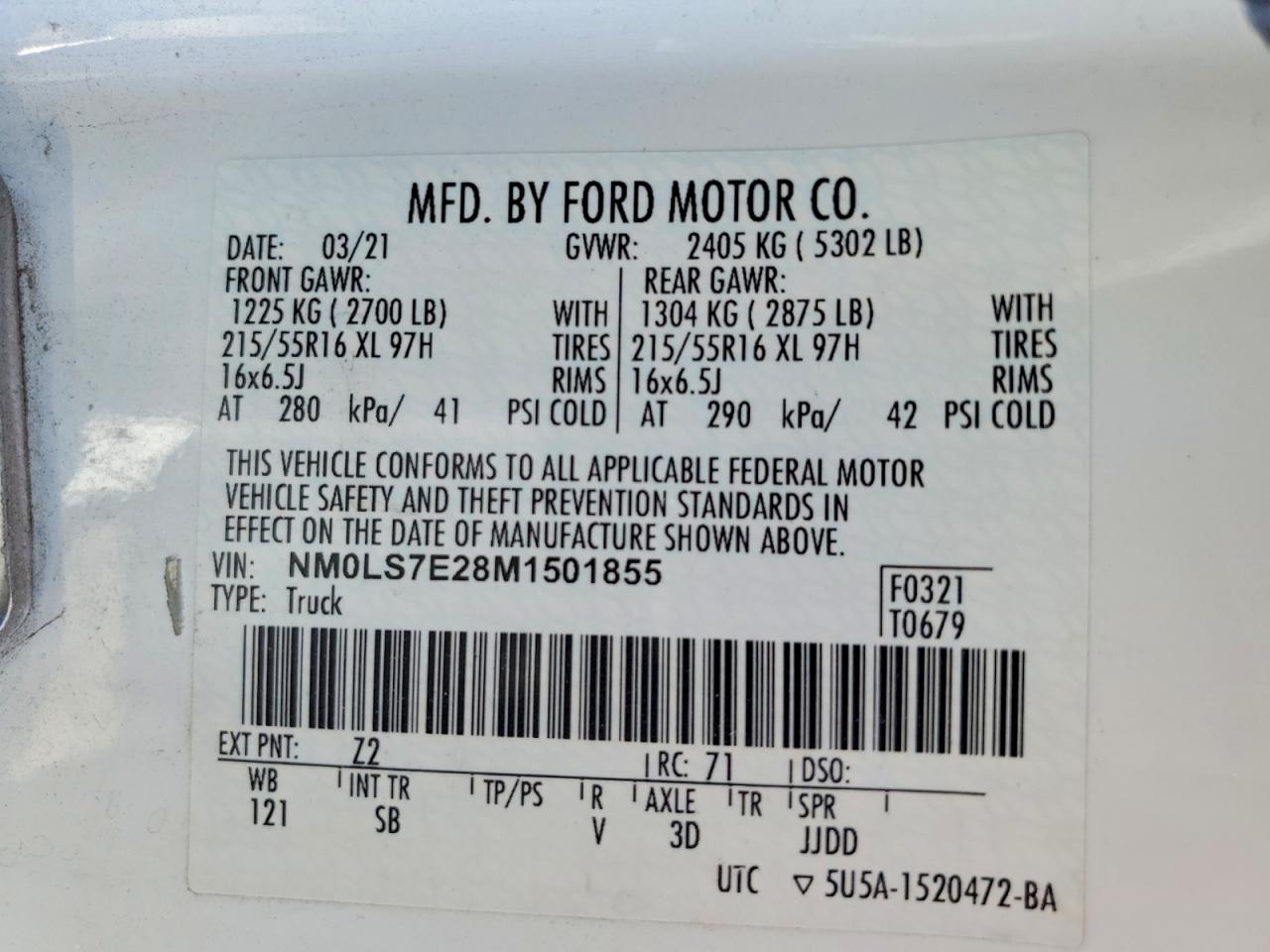 2021 FORD TRANSIT