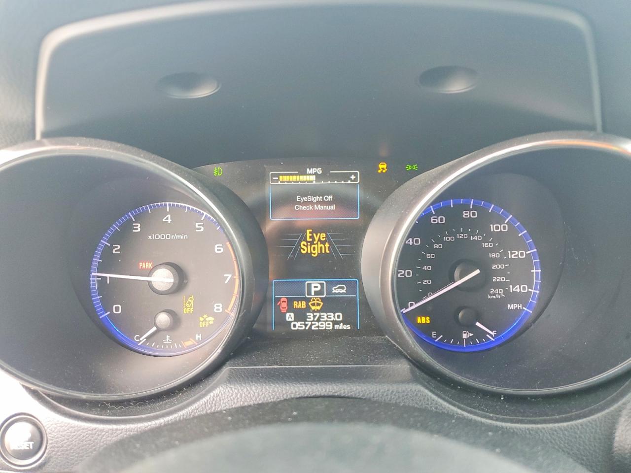2019 SUBARU OUTBACK