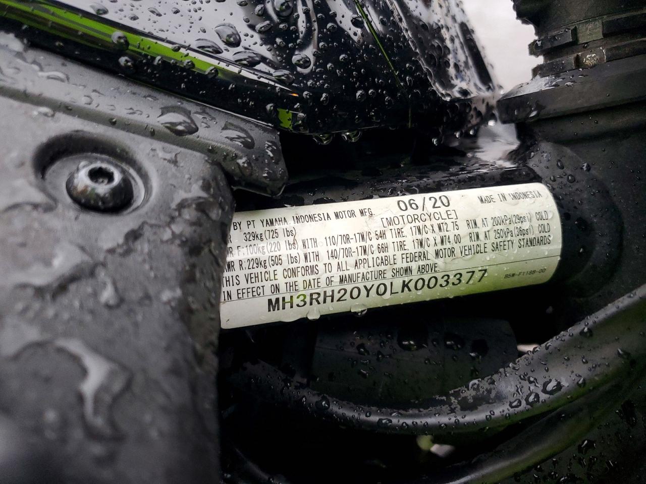 2020 YAMAHA MT-03