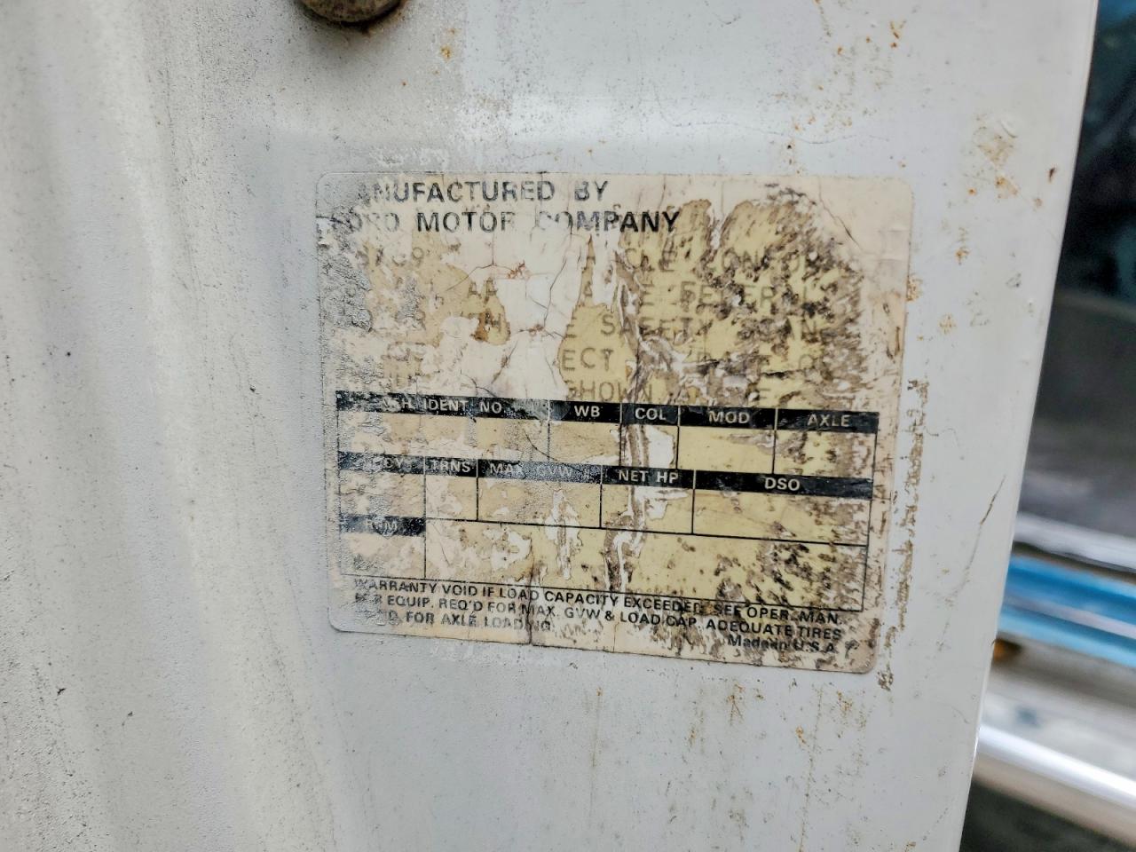 1970 FORD OTHER GOOD