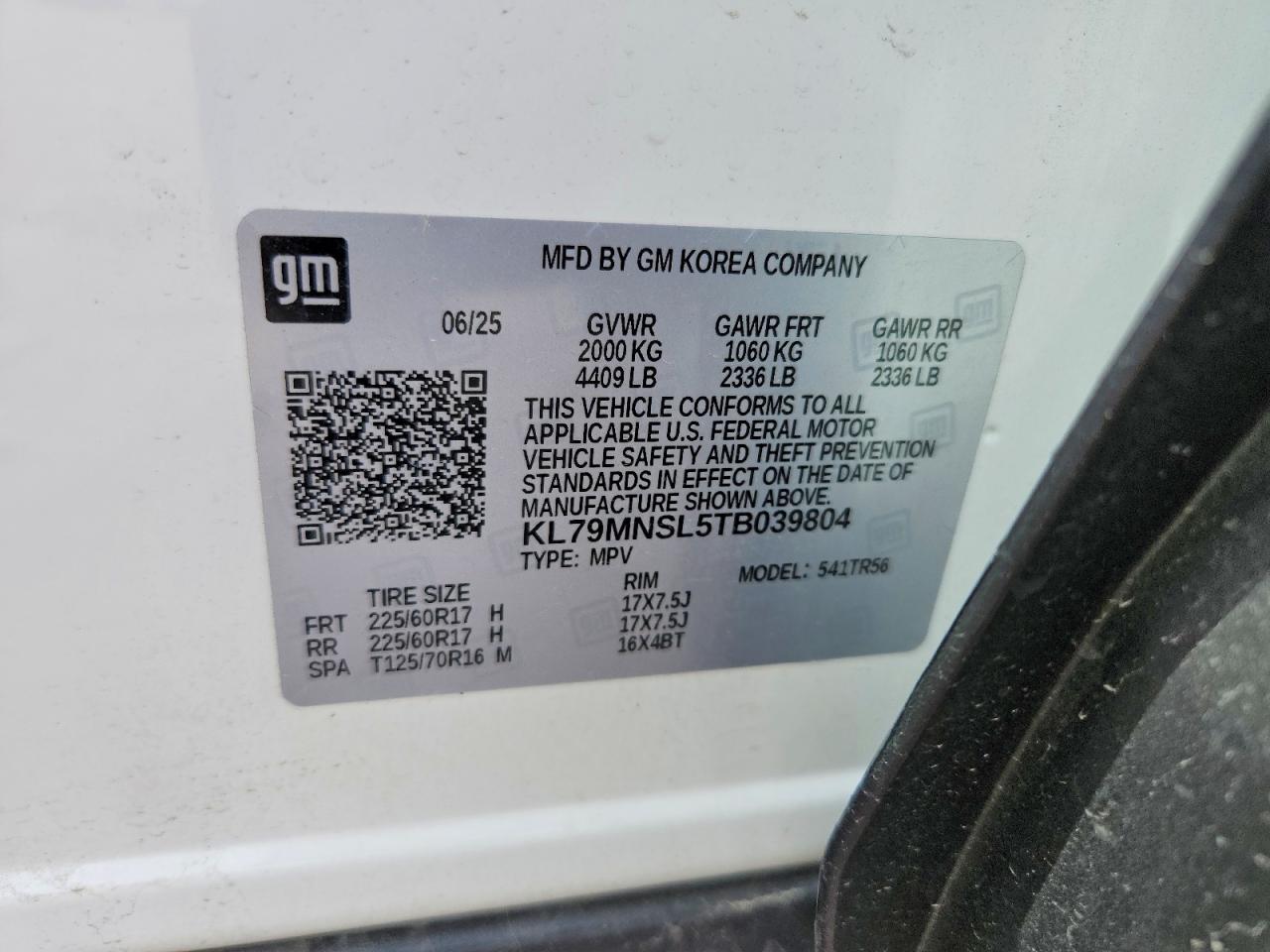 2026 CHEVROLET TRAILBLAZE