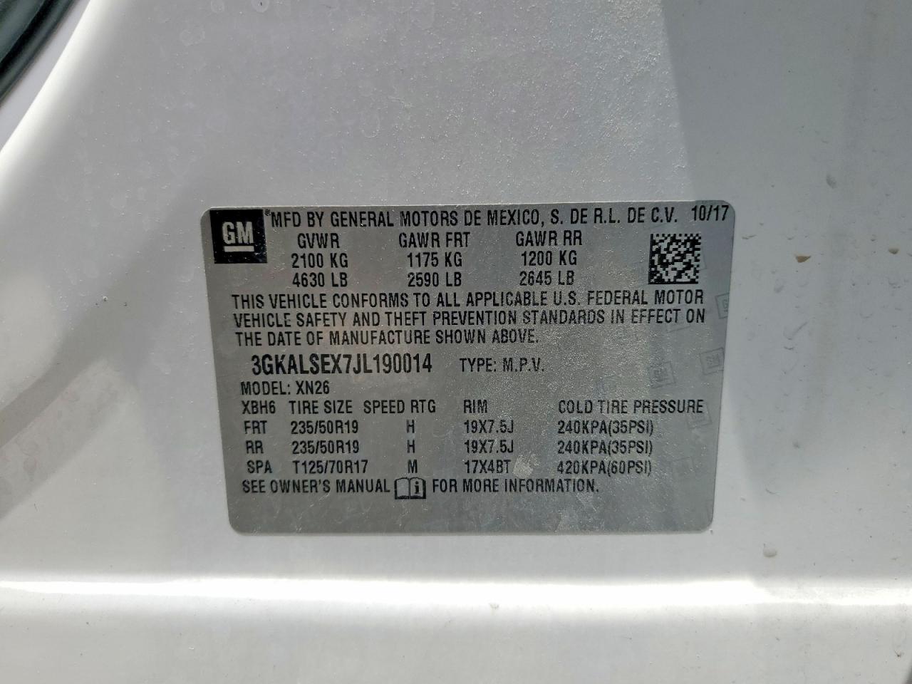 2018 GMC TERRAIN