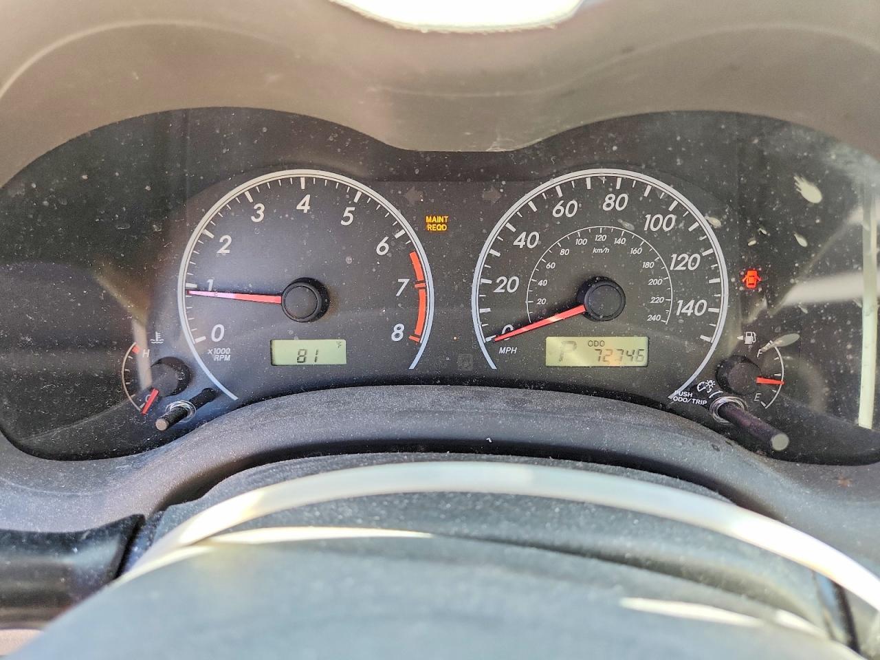 2010 TOYOTA COROLLA