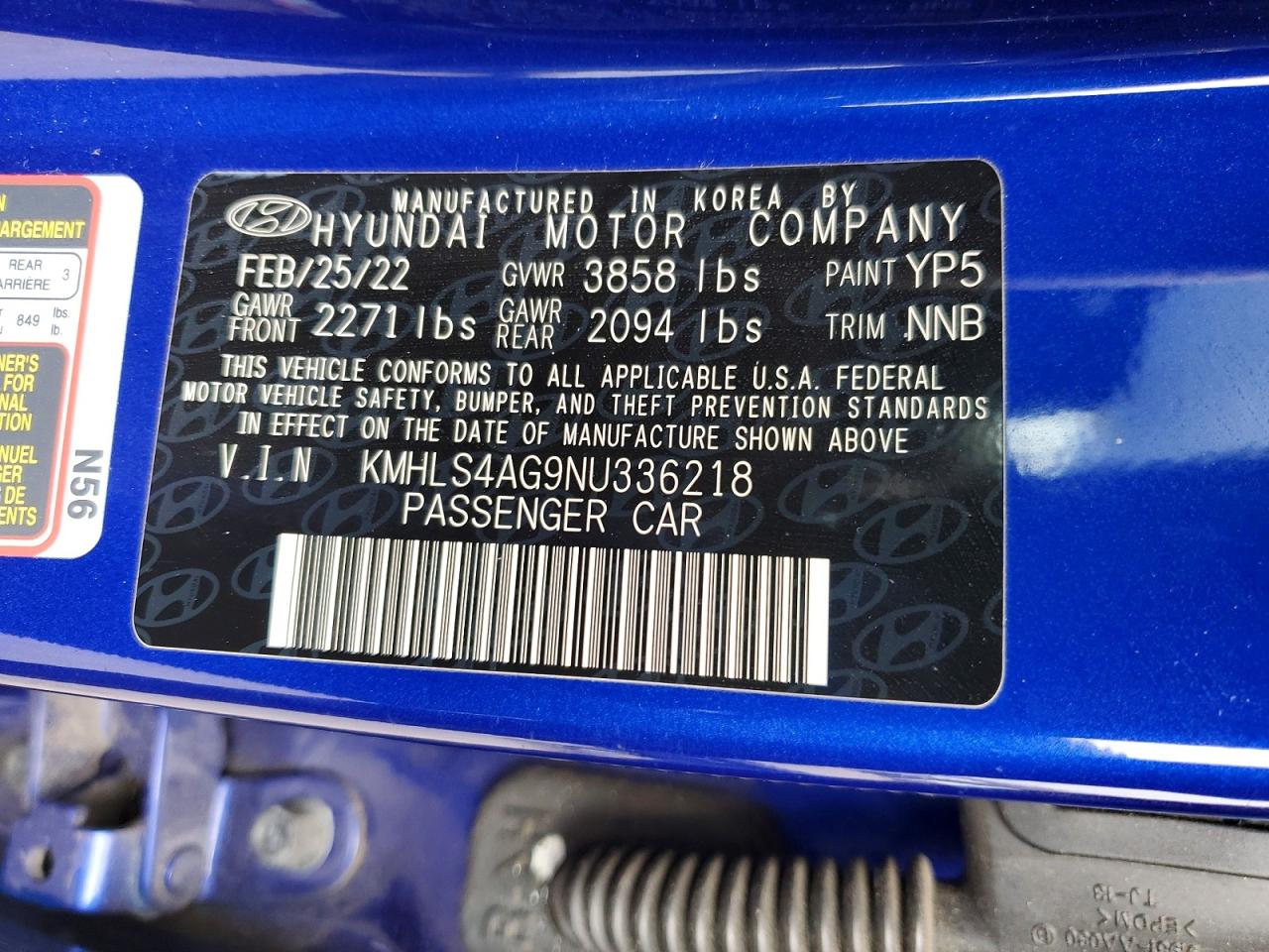 2022 HYUNDAI ELANTRA