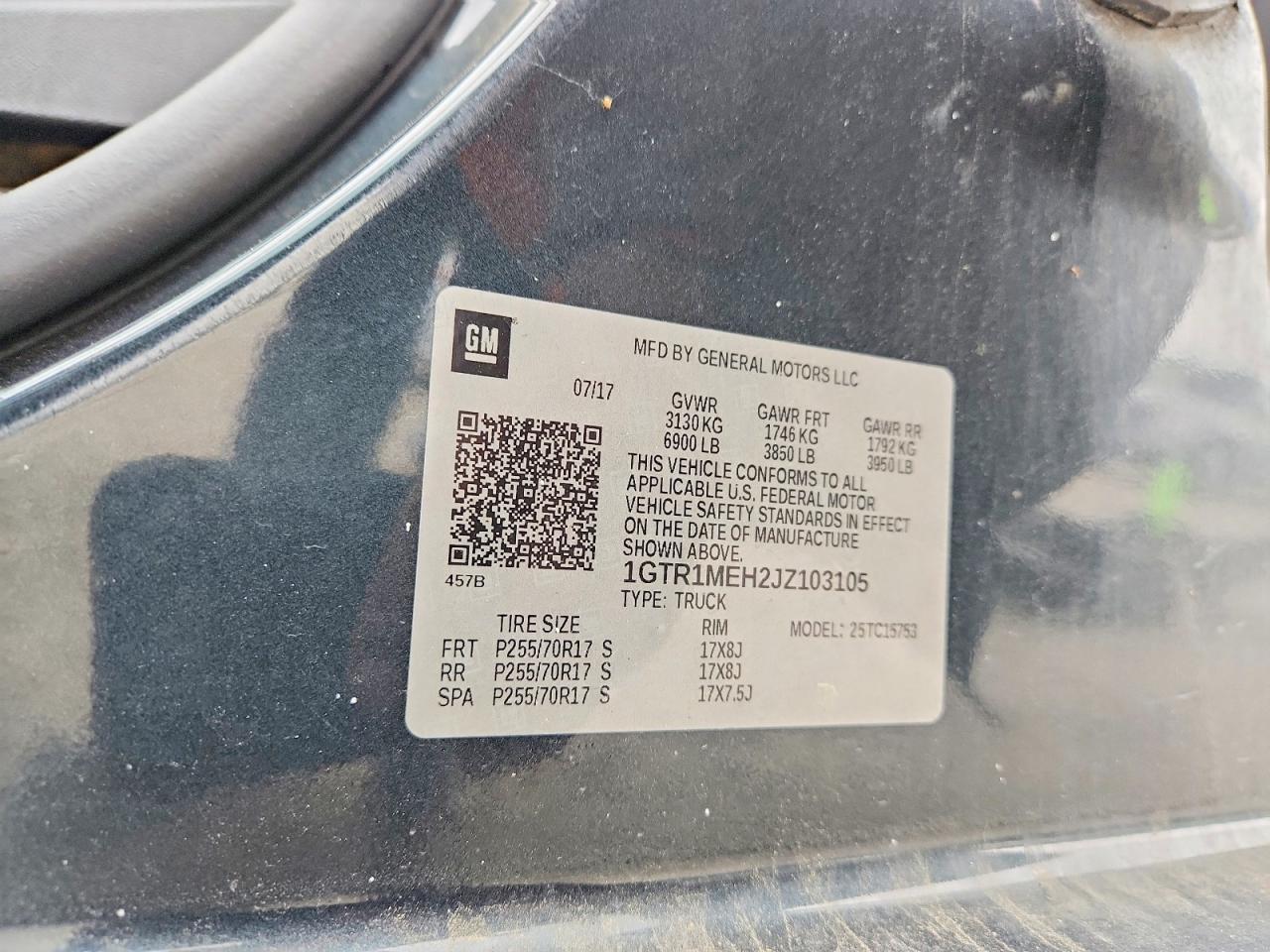 2018 GMC SIERRA