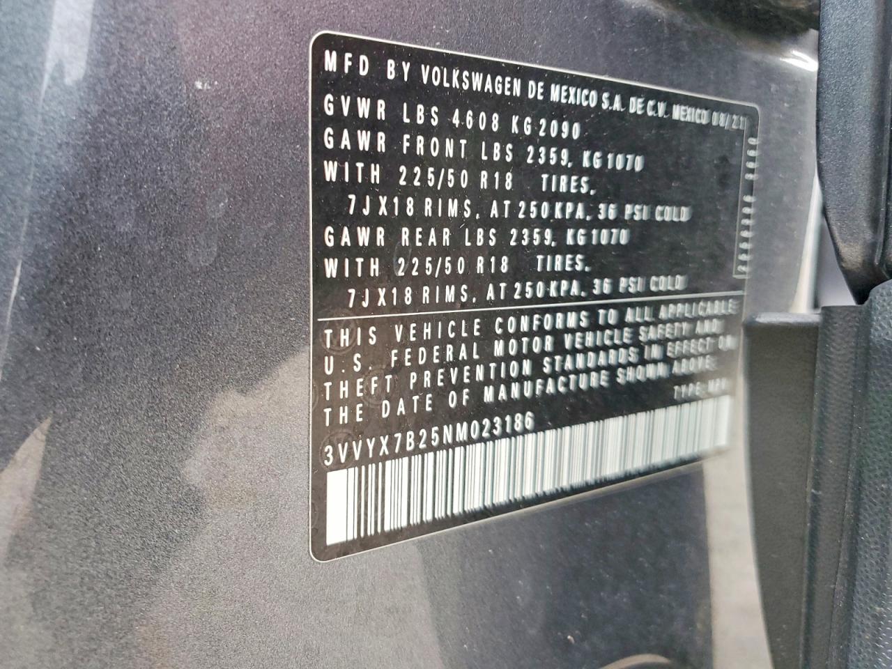 2022 VOLKSWAGEN ALL OTHER