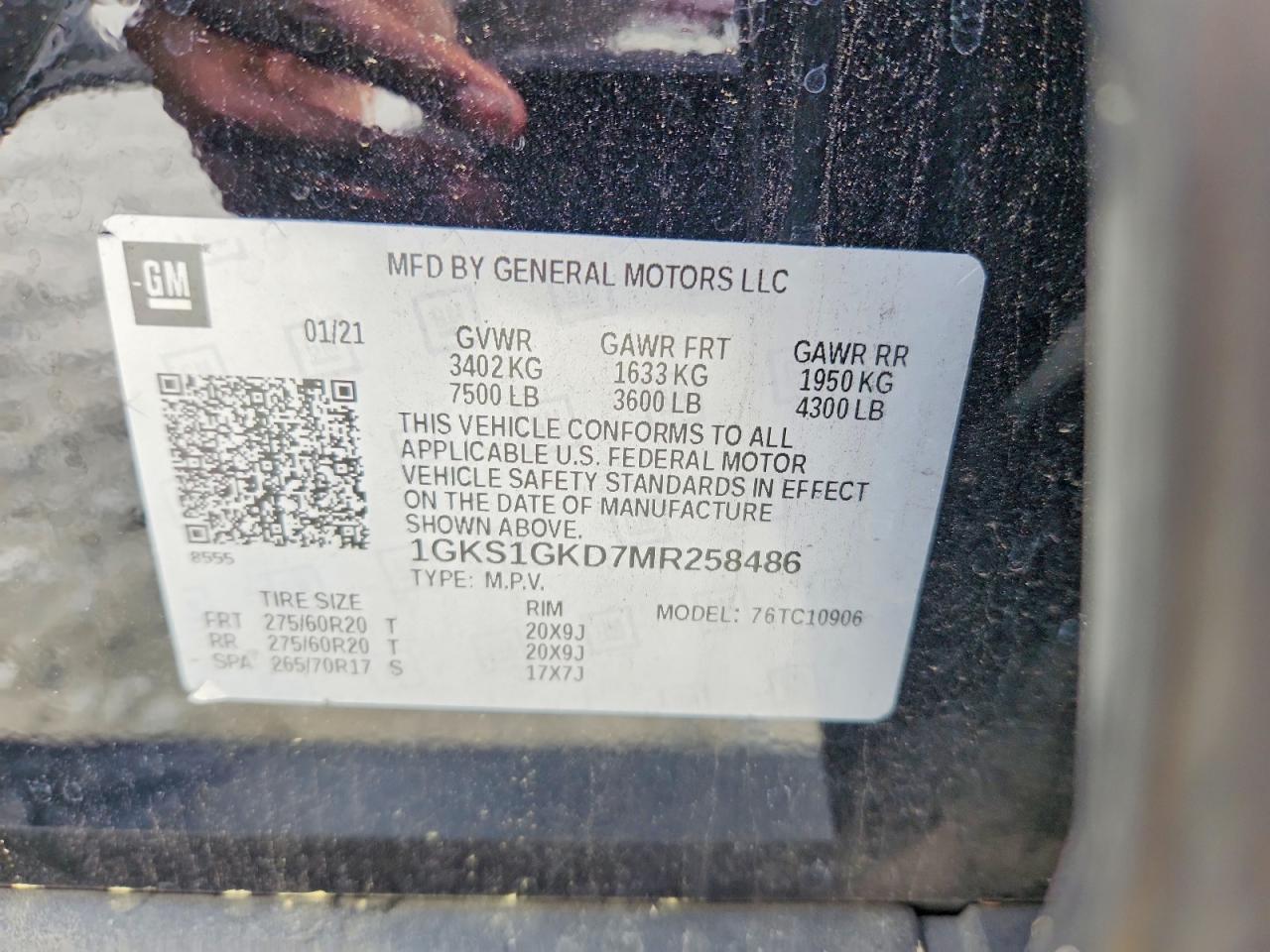 2021 GMC YUKON