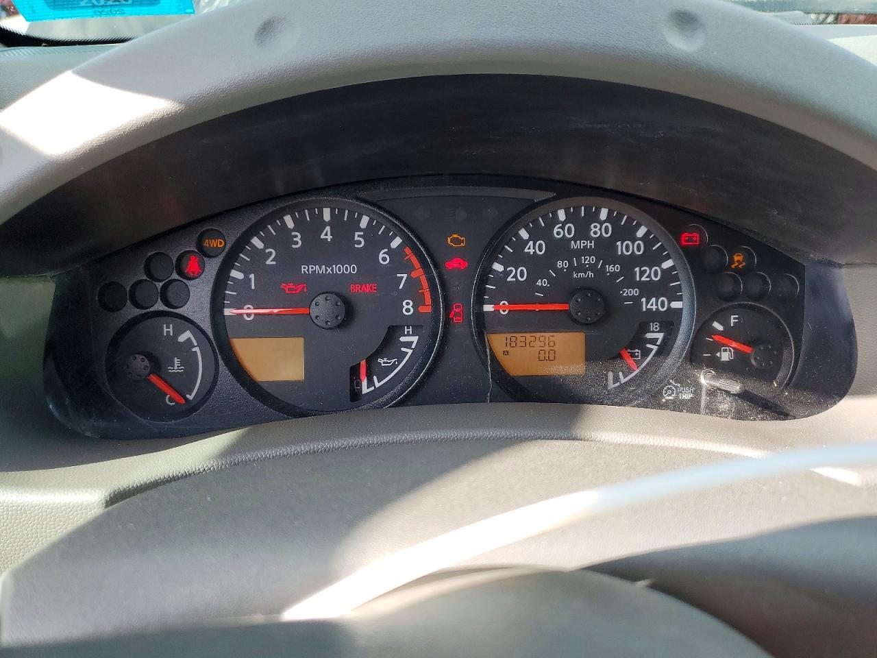 2012 NISSAN FRONTIER