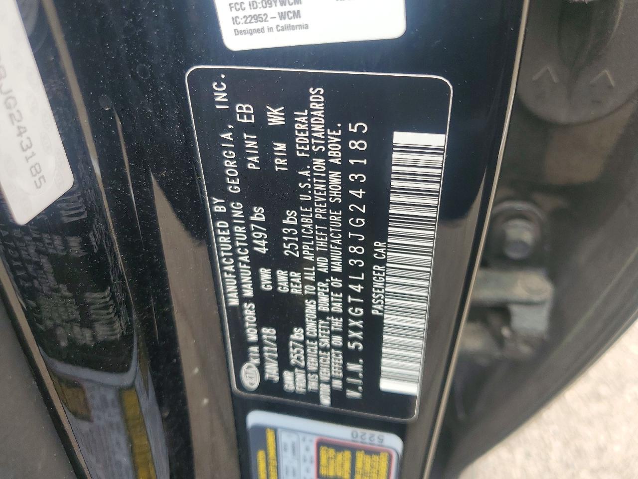 2018 KIA OPTIMA