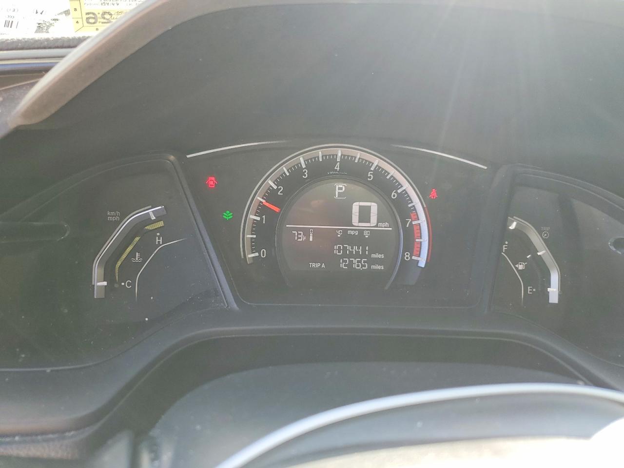 2016 HONDA CIVIC