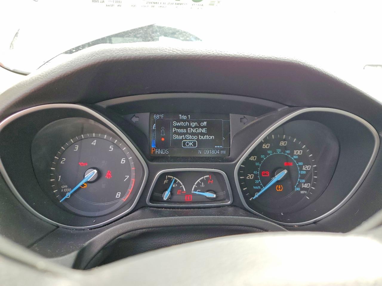 2014 FORD FOCUS