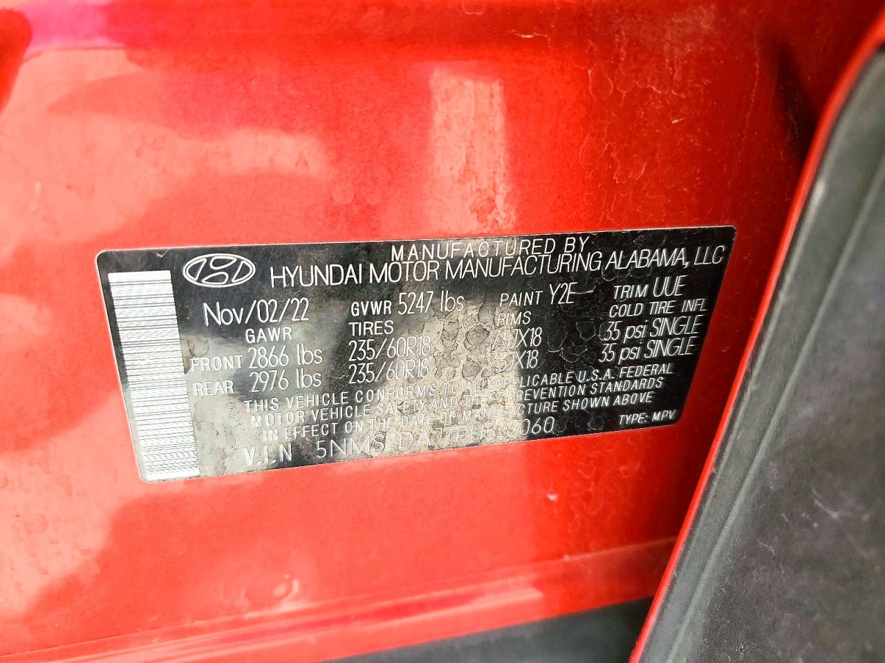 2023 HYUNDAI SANTA FE