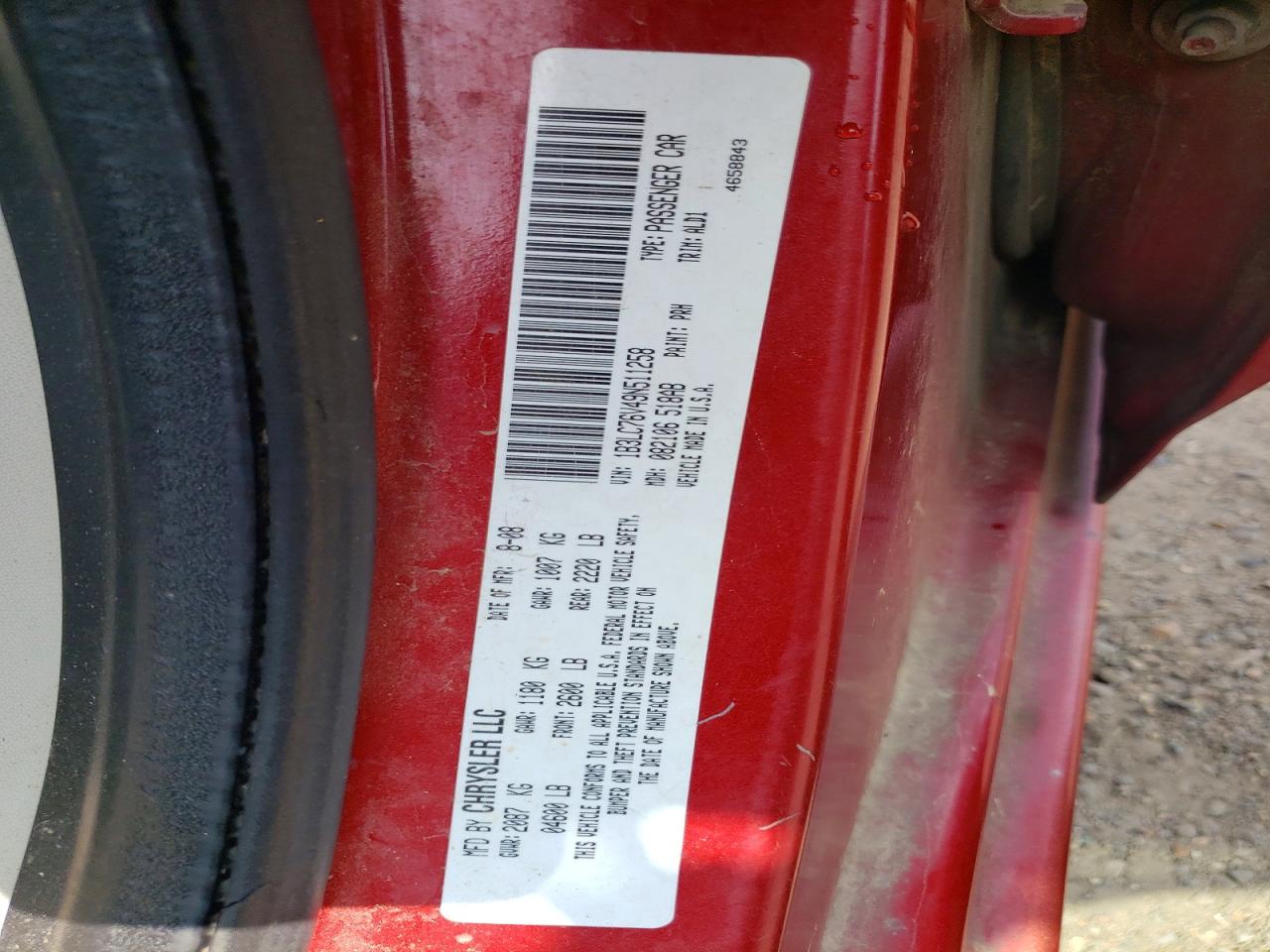 2009 DODGE AVENGER