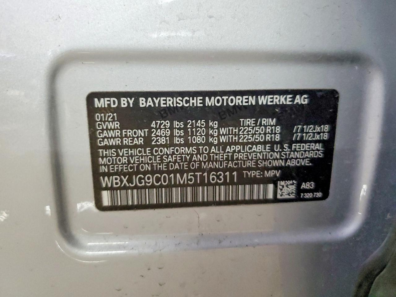 2021 BMW X1