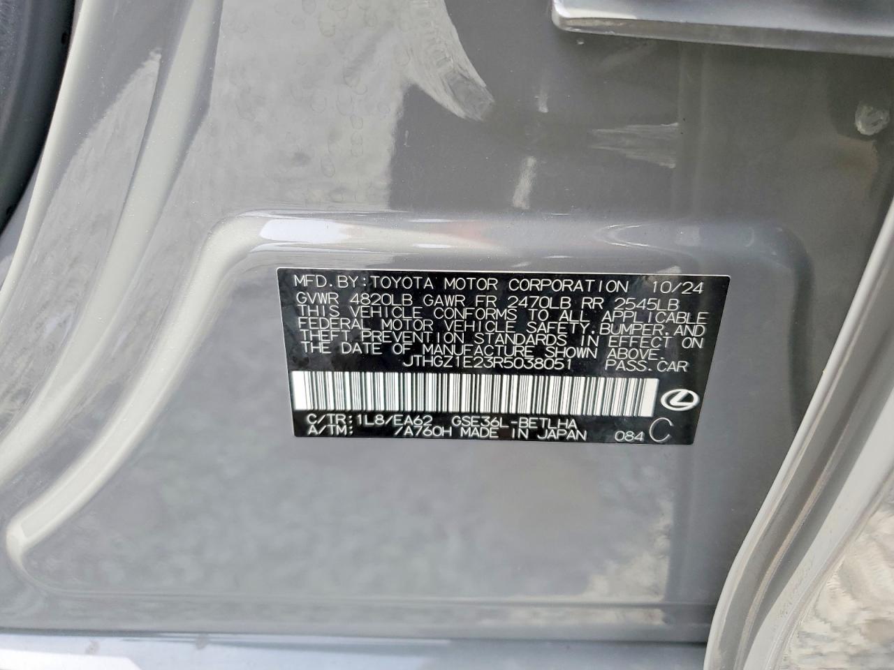 2024 LEXUS IS