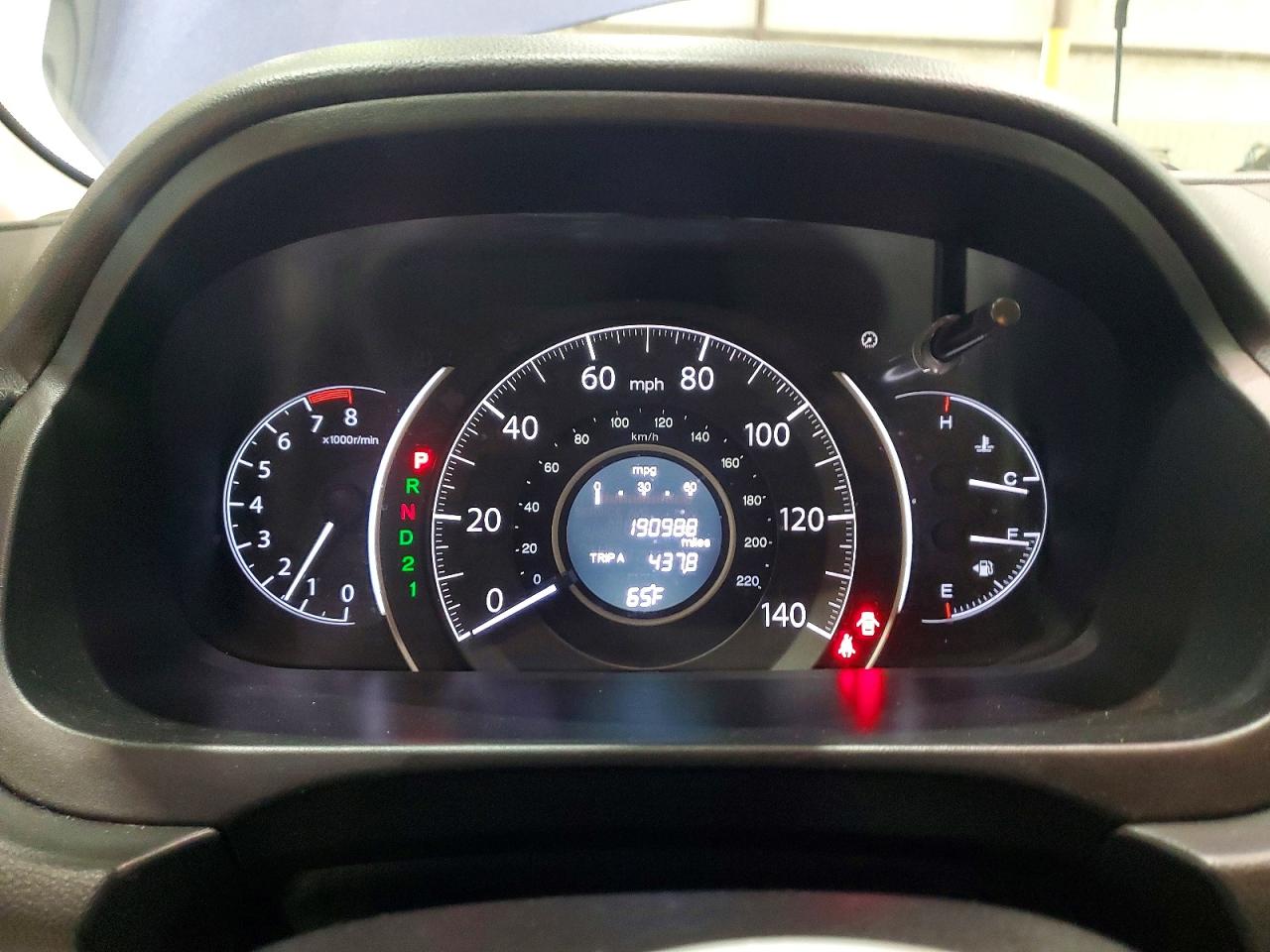 2012 HONDA CRV