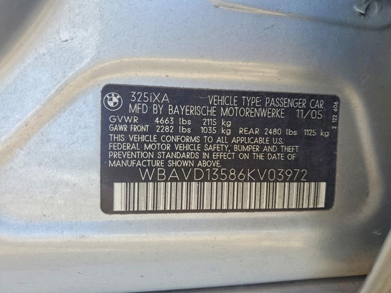 2006 BMW 3 SERIES