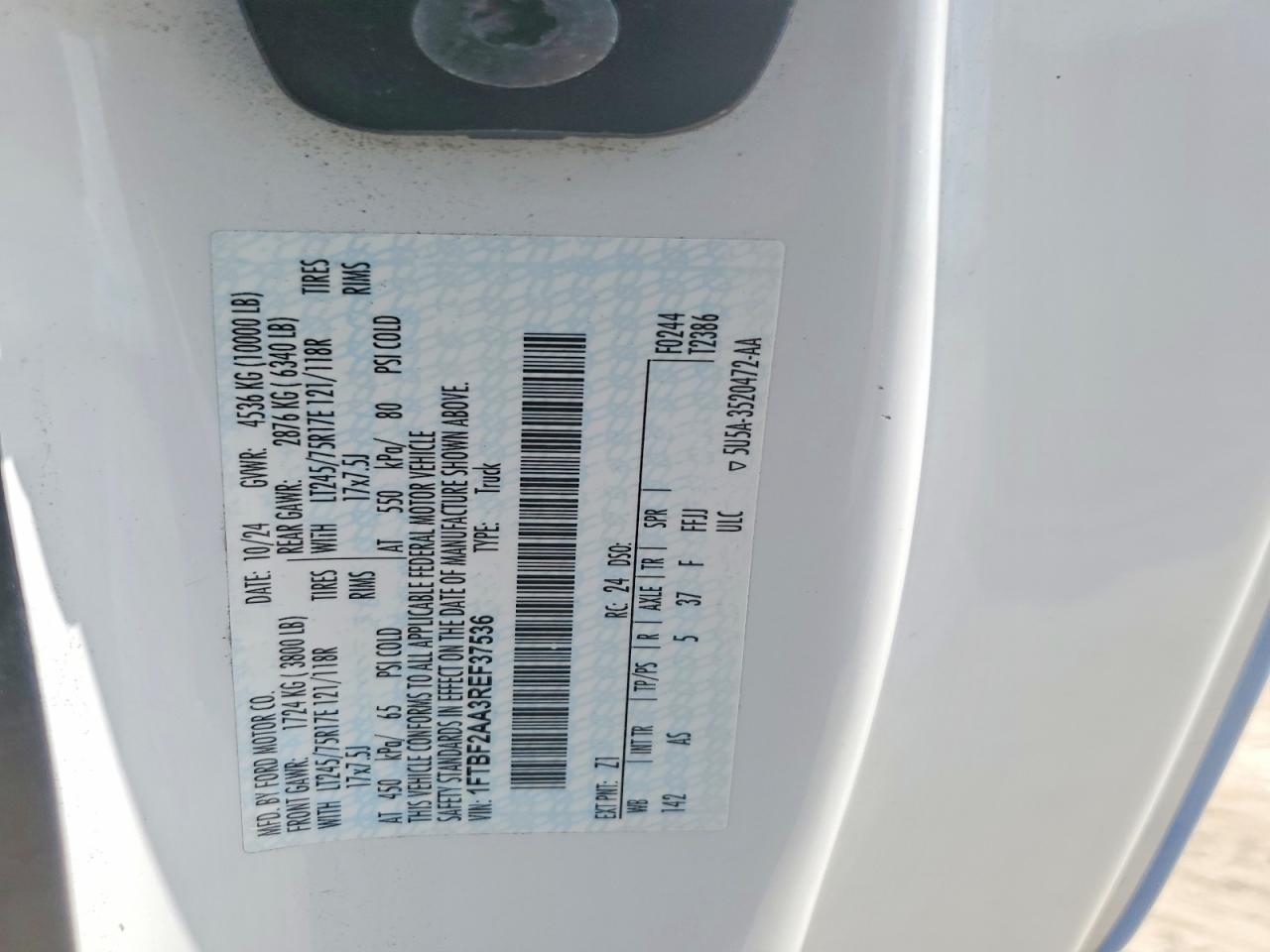 2024 FORD F250