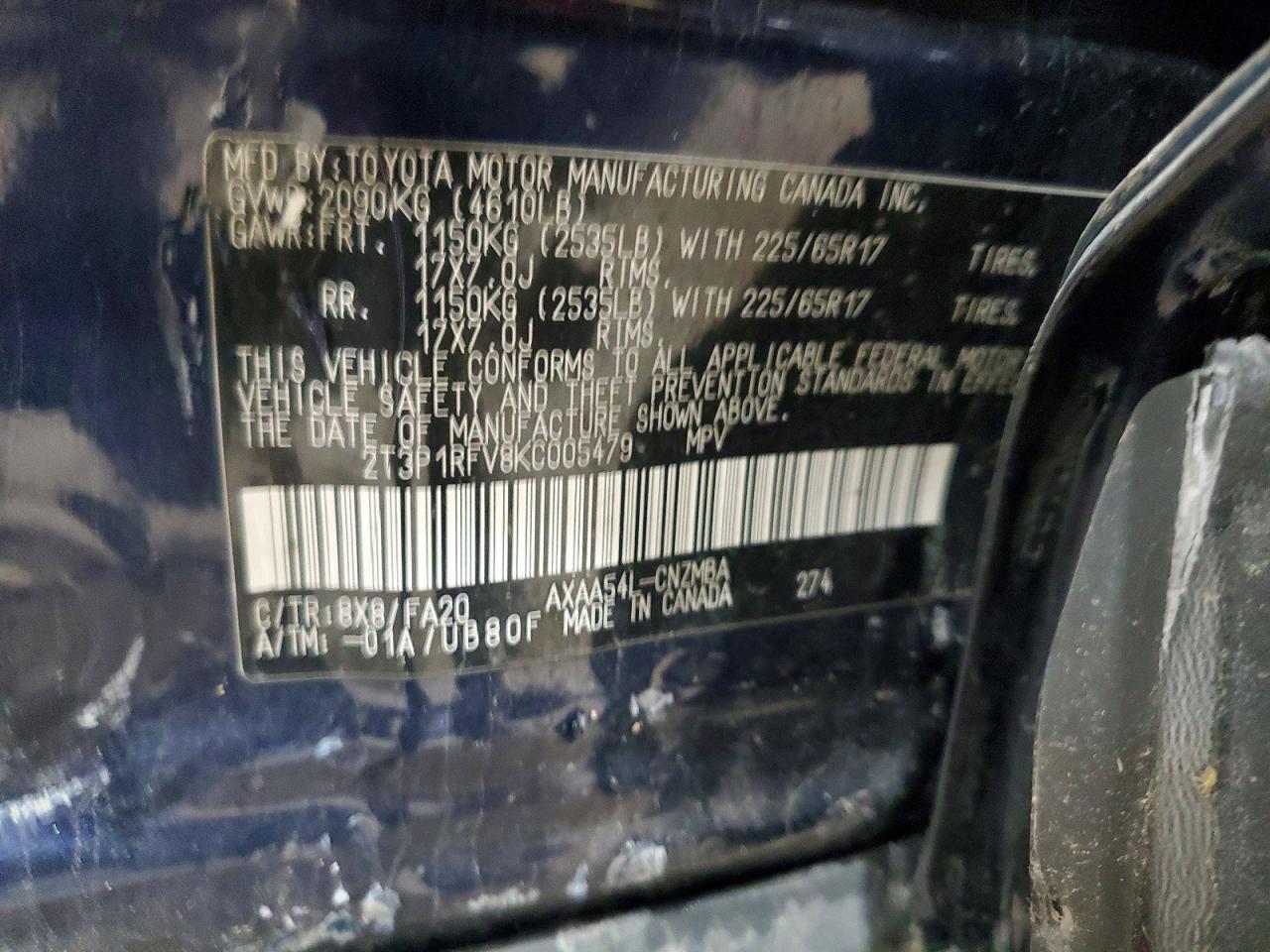 2019 TOYOTA RAV4