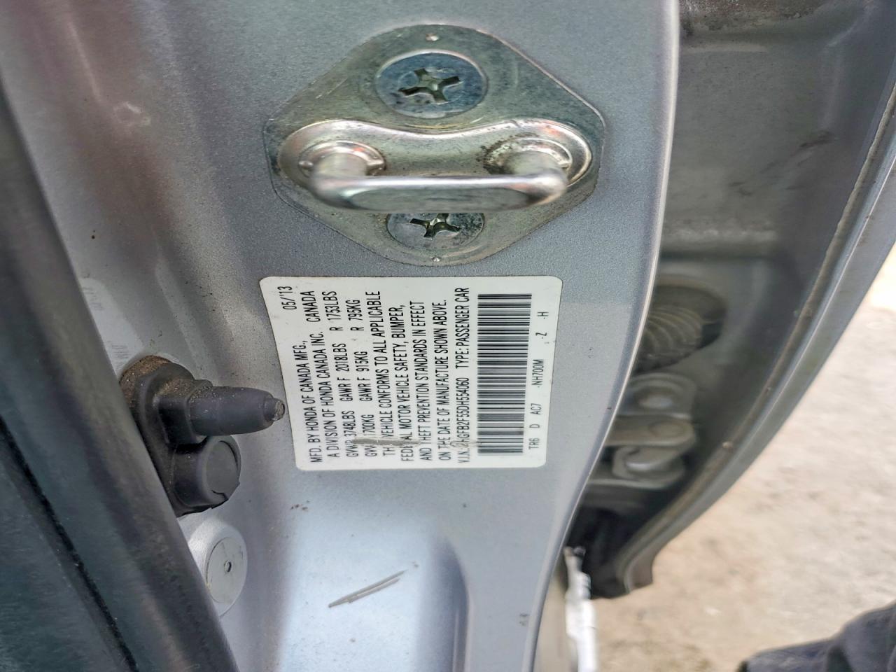 2013 HONDA CIVIC