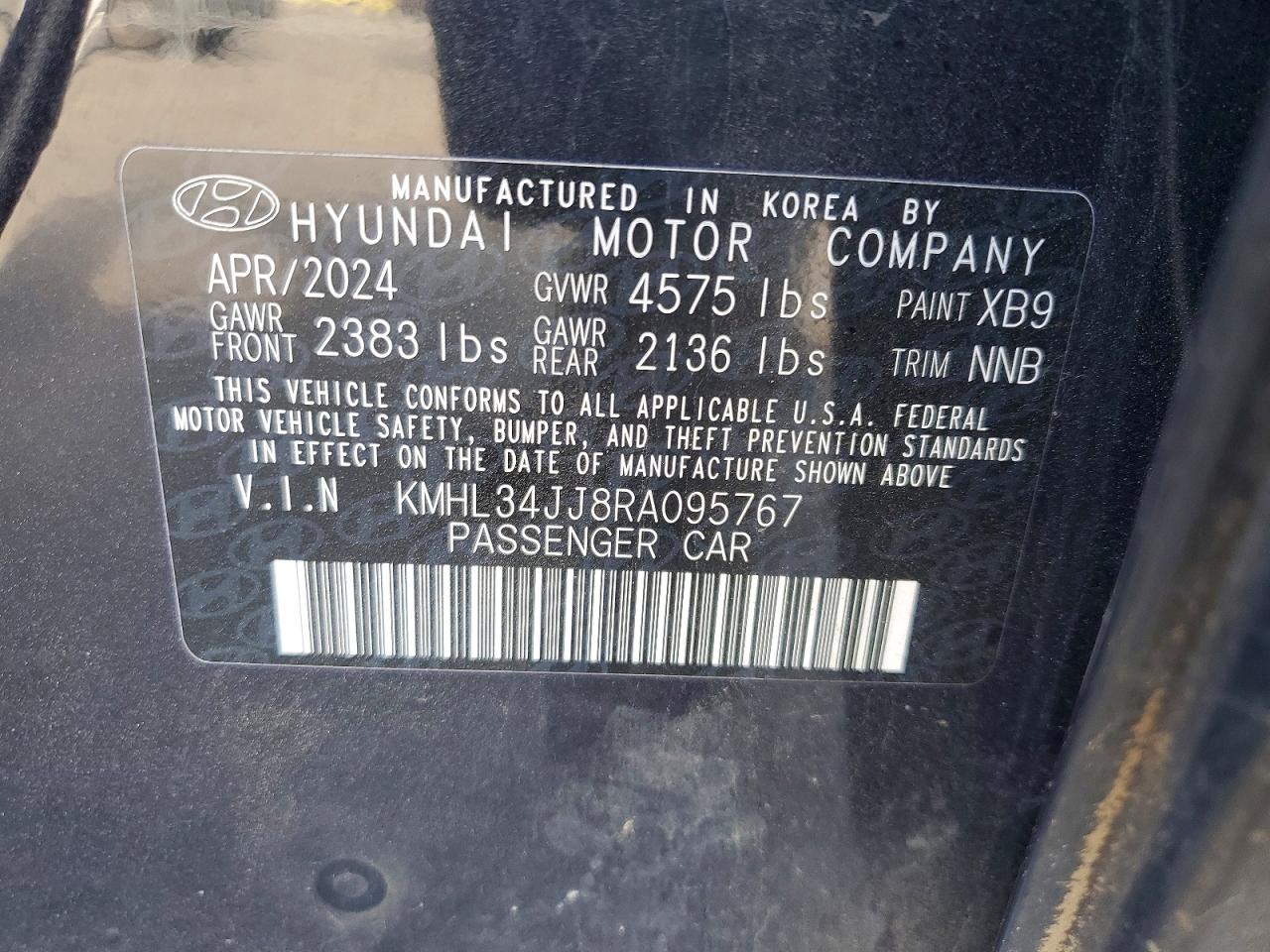 2024 HYUNDAI SONATA