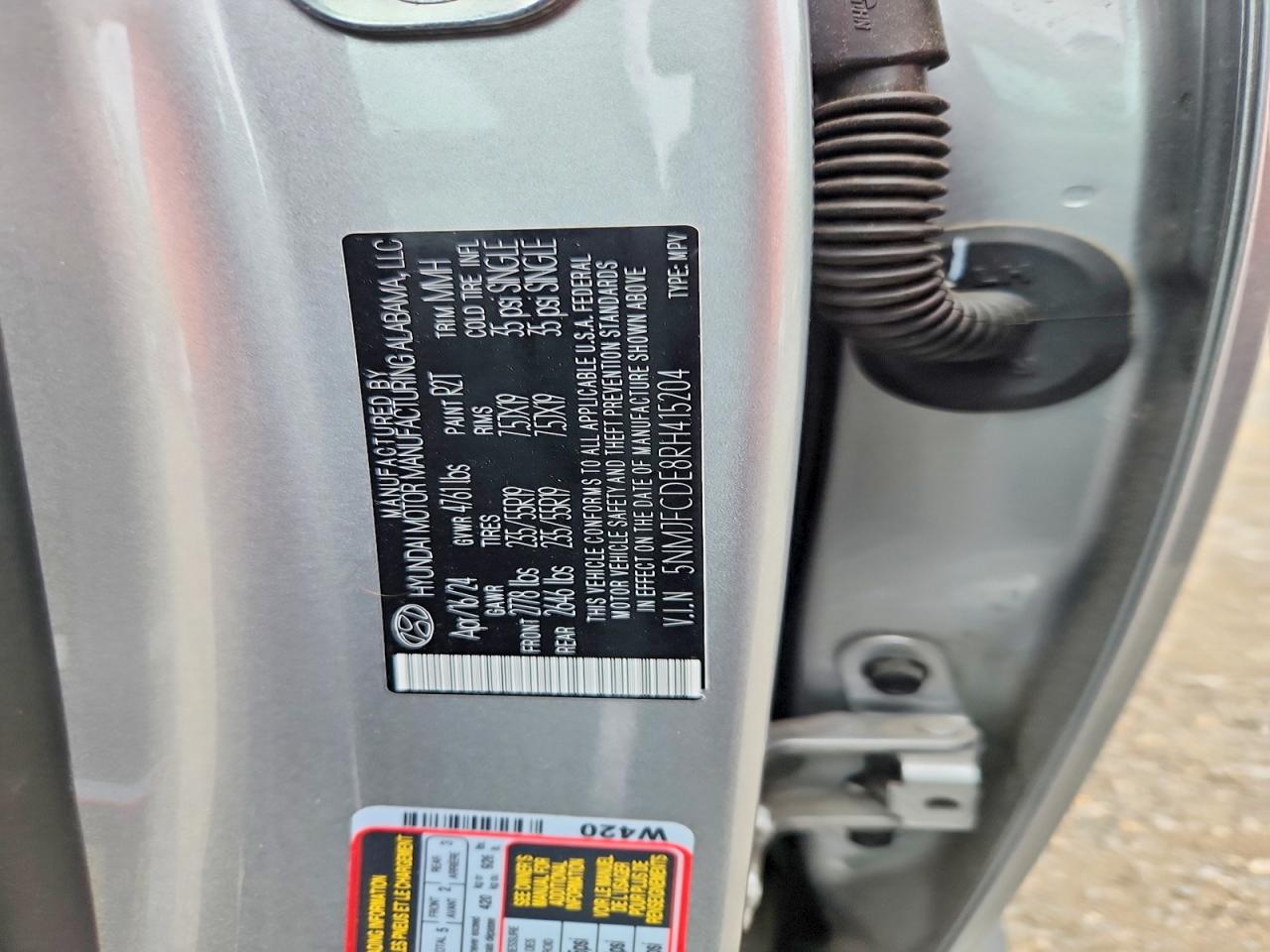 2024 HYUNDAI TUCSON