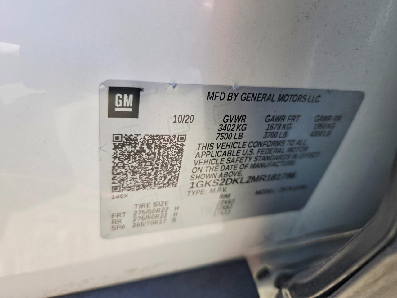 2021 GMC YUKON