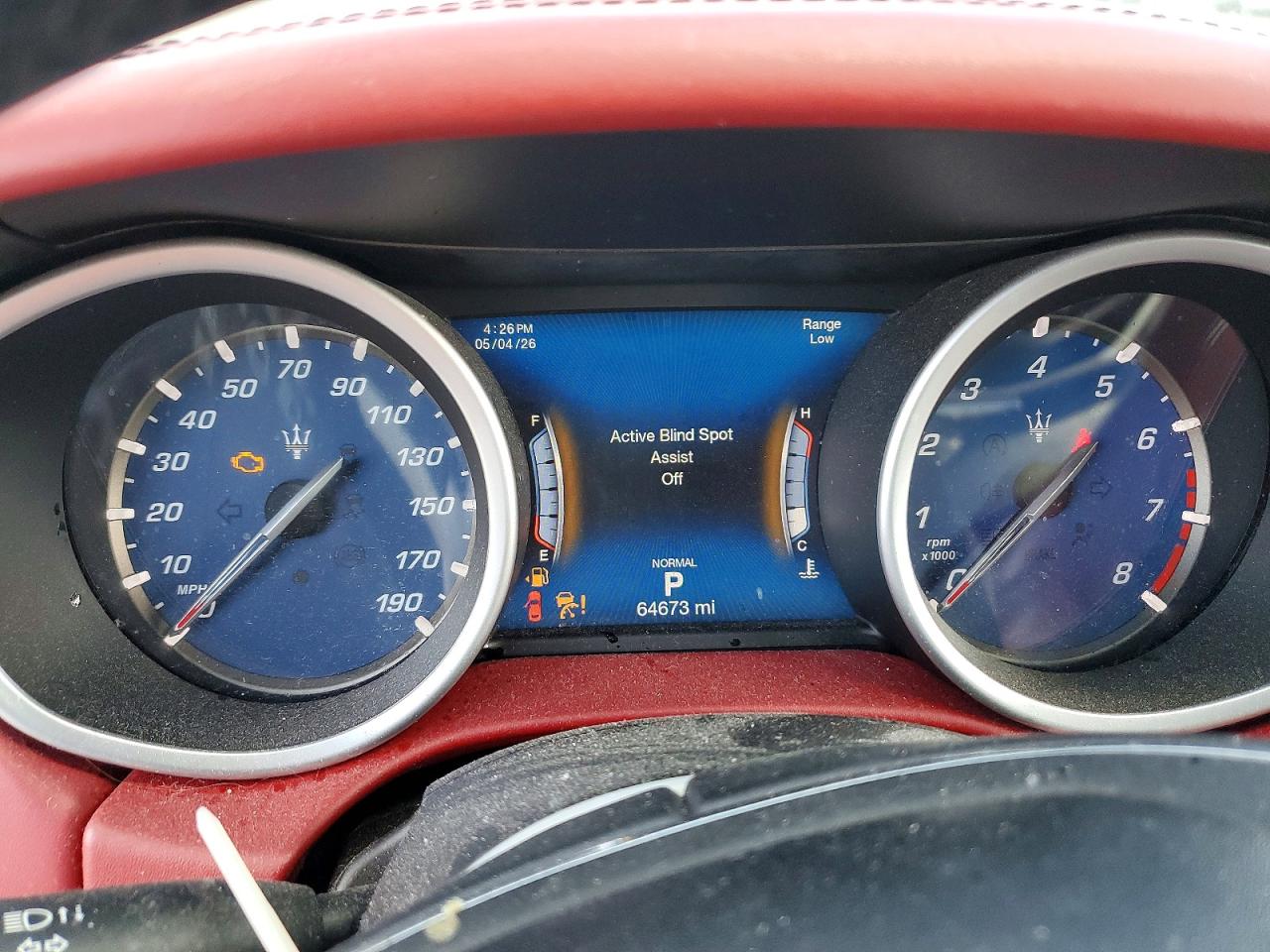 2019 MASERATI ALL OTHER
